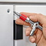 KNIPEX Schaltschrank-Schlüssel 00 11 03, Steckschlüssel für gängige Schränke und Absperrsysteme