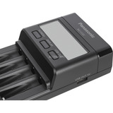 Panasonic Ladegerät eneloop Universal Smart Charger BQ-CC65E schwarz, für 4x AA / AAA