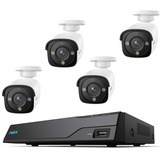 Reolink NVS8-8MB4, Set 1x NVR mit 2TB, 4x PoE
