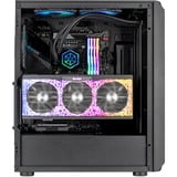 SilverStone FARA 511Z, Tower-Gehäuse schwarz, Tempered Glass