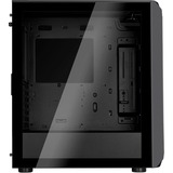 SilverStone FARA 511Z, Tower-Gehäuse schwarz, Tempered Glass