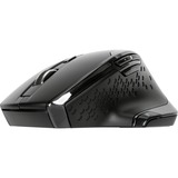 Targus Anti Microbial Ergonomic Blue Trace Maus schwarz