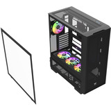 Thermaltake S380 TG ARGB Black, Tower-Gehäuse schwarz, Tempered Glass