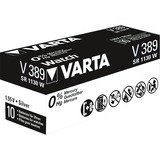 Varta Silberoxid-Knopfzelle 389, Batterie silber, 10 Stück
