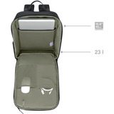 Wenger UrbanOne , Rucksack schwarz, bis 39,6 cm (15,6")