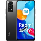 Xiaomi Redmi Note 11 128GB, Handy Graphite Gray, Android 11, Dual SIM, 4 GB LDDR4X