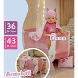 ZAPF Creation BABY born Beistellbett Einhorn, Puppenzubehör 