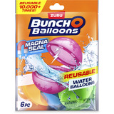 ZURU Bunch O Balloons - Reusable Wasserballons 6er-Pack, Wasserspielzeug 