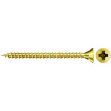 fischer Spanplattenschraube ClassicFast II 4,5x40 Senkkopf PZ 500 Stück, mit Vollgewinde
