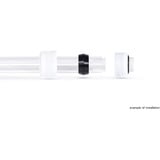 Alphacool Eiszapfen PRO 13mm HardTube Anschraubtülle G1/4 - White, Verbindung weiß/schwarz, 6er Set