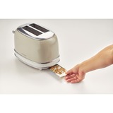 Ariete Vintage Toaster 155 beige, 810 Watt, für 2 Scheiben Toast