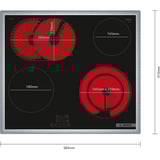 Bosch HBD631CS63 Serie 6, Backofen-Set schwarz, 60 cm