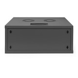 Digitus Wandgehäuse, SOHO, unmontiert - 540x400 mm (BxT) , IT-Schrank schwarz, 4 Höheneinheiten