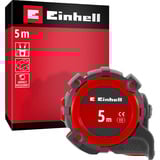 EINHELL Bandmaß, 5 Meter schwarz/rot