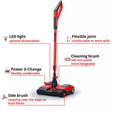 EINHELL Power X-Change Akku-Besen TE-FS 18 Li-Solo, 18Volt, Stielstaubsauger rot/schwarz, ohne Akku und Ladesgerät