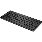 HP 355 Kompakte Bluetooth-Tastatur für mehrere Geräte schwarz, DE-Layout, Plunger