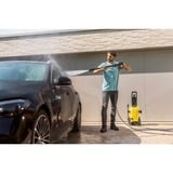 Kärcher K 5 WCM Premium Home, Hochdruckreiniger gelb/schwarz, mit Dreckfräser, Schlauchtrommel und Flächenreiniger