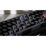 Keychron Q4, Gaming-Tastatur schwarz/blaugrau, DE-Layout, Gateron G Pro Brown, Hot-Swap, Aluminiumrahmen, RGB