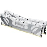 Kingston FURY CU-DIMM 48 GB DDR5-8400 (2x 24 GB) Dual-Kit, Arbeitsspeicher silber/schwarz, KF584CU40RWK2-48, FURY Renegade, INTEL XMP