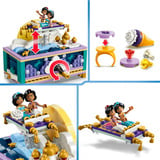 LEGO 43295 Disney Princess Jasmins Schmuckkästchen, Konstruktionsspielzeug 