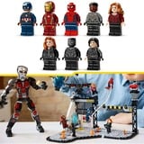 LEGO 76314 Marvel Super Heroes Captain America: Civil War Actionduell, Konstruktionsspielzeug 