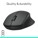 Logitech M330 Silent Plus, Maus schwarz