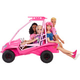 Mattel Barbie Mysteries Beach Detectives Ultimativer Strand-Buggy, Spielfahrzeug 