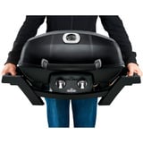 Napoleon TRAVELQ PRO285 Set, Gasgrill schwarz, inkl. Grillplatte, Warmhalter, Haube