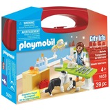 PLAYMOBIL 5653 City Life Tierarztpraxis zum Mitnehmen, Konstruktionsspielzeug 