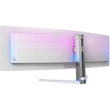 Philips Evnia 49M2C8900L QD-OLED, Gaming-Monitor 124.3 cm (48.9 Zoll), weiß, DQHD, Curved, HDR True Black 400, Ambiglow, Dynamic Lighting, 144Hz Panel