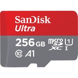 SanDisk Ultra 256 GB microSDXC, Speicherkarte UHS-I U1, Class 10, A1