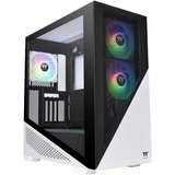 Thermaltake Divider 370 TG ARGB Snow, Tower-Gehäuse weiß, Tempered Glass
