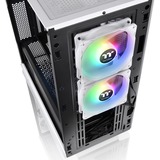 Thermaltake Divider 370 TG ARGB Snow, Tower-Gehäuse weiß, Tempered Glass