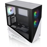 Thermaltake Divider 370 TG ARGB Snow, Tower-Gehäuse weiß, Tempered Glass