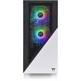 Thermaltake Divider 370 TG ARGB Snow, Tower-Gehäuse weiß, Tempered Glass