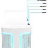 Thermaltake Intel® Edition Gaming-PC weiß/transparent, Windows 11 Home 64-Bit