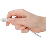 goobay Supersoftes USB 2.0 Textilkabel, USB-C Stecker > USB-C Stecker weiß, 1 Meter
