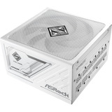 ASRock Steel Legend SL-850GW, PC-Netzteil weiß, 1x 12-Pin High Power GPU, 2x PCIe, Kabelmanagement, 850 Watt