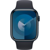 Apple Watch Series 9, Smartwatch dunkelblau/dunkelblau, Aluminium, 45 mm, Sportarmband