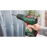 Bosch Heimwerken & Garten Akku-Bohrschrauber EasyDrill 18V-40 grün/schwarz, Li-Ionen Akku 2,0Ah, Koffer, POWER FOR ALL ALLIANCE
