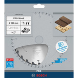 Bosch PRO Wood cordless Kreissägeblatt, Ø 150mm, 24Z Bohrung 10mm, für Akku-Handkreissägen