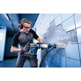 Bosch Professional Akku-Bohrhammer GBH 18V-34 CF Professional blau/schwarz, 2x Akku ProCORE18V 8,0Ah, Bluetooth Modul, Koffer