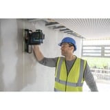 Bosch Professional Akku-Linienlaser GLL 12V-100-33 CG Professional blau/schwarz, Li-Ion Akku 12V 2,0Ah, grüne Laserlinien, inkl. Universalhalter LB 10, Deckenklemme DK 20, L-BOXX