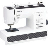 Brother Mechanische Nähmaschine HF27 - Strong & Tough weiß/schwarz