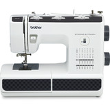 Brother Mechanische Nähmaschine HF27 - Strong & Tough weiß/schwarz