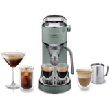 DeLonghi Dedica Duo EC890.GR, Espressomaschine hellgrün, Cold Brew