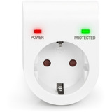Digitus Überspannungsschutz-Adapter weiß, 13.500A Überspannungsschutz