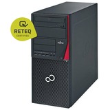 Fujitsu ESPRIMO P956 E90+ Generalüberholt, PC-System schwarz/rot, Windows 10 Pro 64-Bit