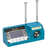 Hazet Elektronisches Drehmoment-Prüfgerät (7903E), Messgerät blau/schwarz, 1,5 – 30 Nm, 3/8 Zoll Sechskant, 1/4 Zoll Vierkant, 3/8 Zoll Vierkant