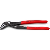 KNIPEX Cobra ES 87 51 250, 250mm, Rohr- / Wasserpumpen-Zange schwarz/rot, Wasserpumpenzange, 19-fach verstellbar